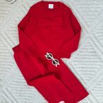 بلوز شلوار بافت پاپیون زارا ترک