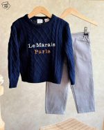 ست بافت زارا ترک👓👦 - Image 2