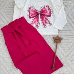 بلوز شلوار پاپیون🎀👧