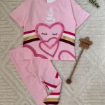 تی شرت شلوار دخترانه🧼💗