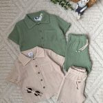 ست پیراهن شوارک موسلین🧵🚓