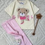 ست تی شرت شلوار تدی🌺🍃