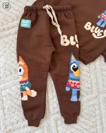ست قهوه ای بلوئی👦🦾 - Image 2