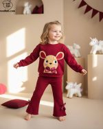 ست دورس شلوار موشی🍭🎈 - Image 6