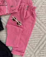 سه تیکه دخترانه جین کاغذی🎀💗 - Image 5