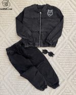 سه تیکه پسرانه جین کاغذی👖👓