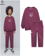 ست دورس شلوار عنابی⚽🚚 - Image 5