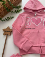 سویشرت شلوار قلبی💗🎗 - Image 4