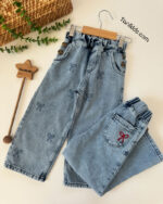 شلوار جین پاپیون👖🎀 - Image 2
