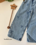 شلوار جین پاپیون👖🎀 - Image 4